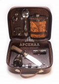Подарочный набор для пикника в чемодане "Барсетка походная №1" на 4 персоны