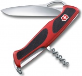 Нож перочинный Victorinox RangerGrip 63 (0.9523.MC) 130мм 5функций красный/черный