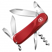 Нож перочинный Victorinox Evolution 10 (2.3803.E) 85мм 14функций красный
