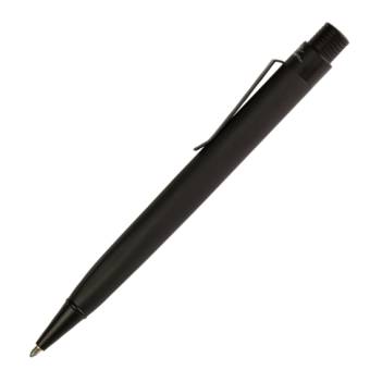Космическая ручка ZERO GRAVITY MATTE BLACK RUBBER FINISH SPACE PEN