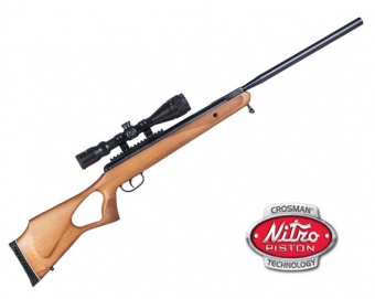 Пневматическая винтовка Crosman Trail NP 8-BT1K77WNP (дерево, прицел 3-9x40)