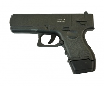 Пистолет страйкбольный пружинный Stalker SA17GM Spring (аналог Glock 17 мини)