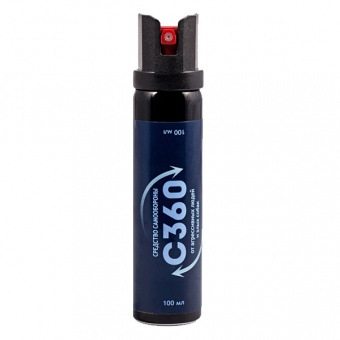 Газовый баллончик "C 360" (струный гелевый), 100 мл. (OC)