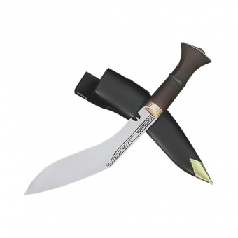 Кукри Nepal Khukuri House Paper Mini Jungle 8" сталь, рукоять латунь и рог