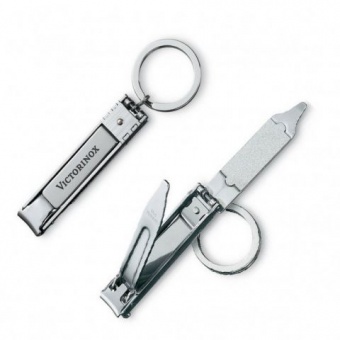 Книпсер VICTORINOX 8.2055.C с пилкой для ногтей и кольцом для ключей, в чехле из искуственной кожи