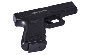 Пистолет страйкбольный пружинный Stalker SA17G Spring (полноразмерная копия Glock 17)
