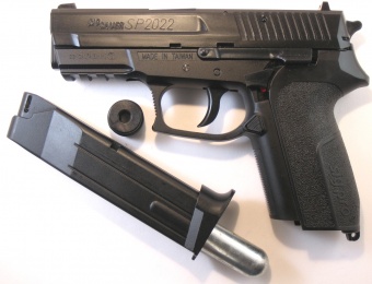 Пневматический пистолет Cybergun Sig Sauer SP 2022 (металл)