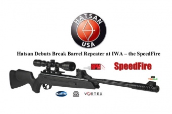 Пневматическая винтовка Hatsan SpeedFire (12 зарядная)