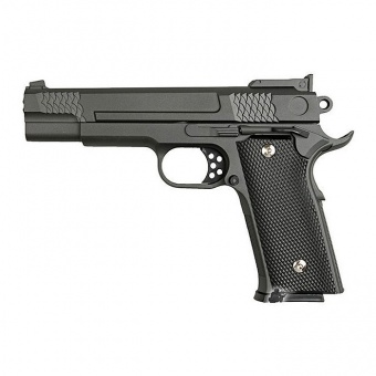 Пистолет страйкбольный пружинный Galaxy G.20/ 6мм (Аналог: Browning HP)