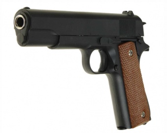 Пистолет страйкбольный пружинный Galaxy G.13/ 6мм (Аналог: Colt 1911)