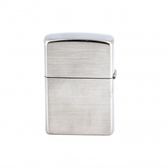 Зажигалка ZIPPO Classic с покрытием Brushed Chrome (28181)