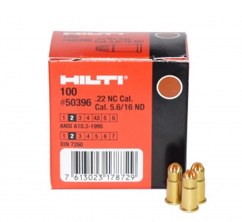 Патроны HILTI 5,6x16 для сигнальных пистолетов, 100 шт.