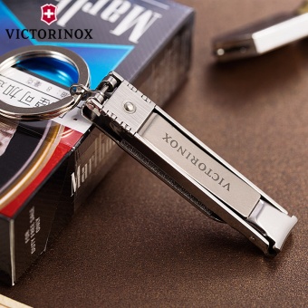 Книпсер VICTORINOX 8.2055.C с пилкой для ногтей и кольцом для ключей, в чехле из искуственной кожи