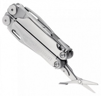 Мультитул Leatherman WAVE PLUS (832524) 17функций, серебристый
