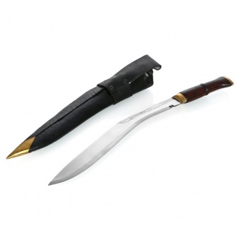 Кукри Nepal Khukuri House Sirupate 15" сталь, рукоять латунь и дерево