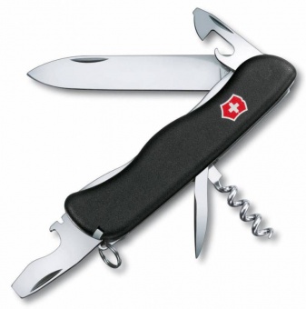Нож перочинный Victorinox Nomad (0.8353.3) 111мм 11функций черный