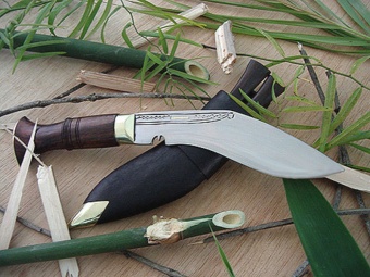 Кукри Nepal Khukuri House Jungle 6" сталь, рукоять латунь и рог