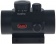 Коллиматорный прицел Gamo 1x40 RD на Weaver